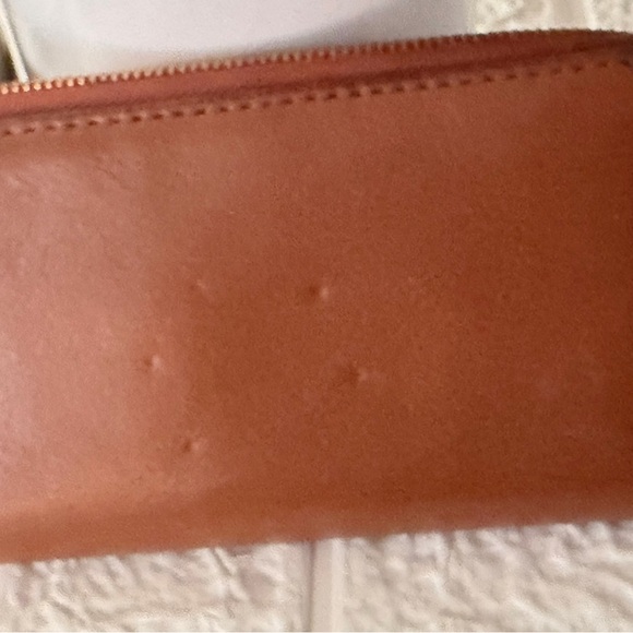 Michael Kors Tan Leather Clutch - Picture 7 of 12